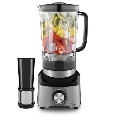 Imagem de Liquidificador Philco Inox Turbo 1200W Com 12 Velocidades + 3 Funções E Jarra De 3 Litr...