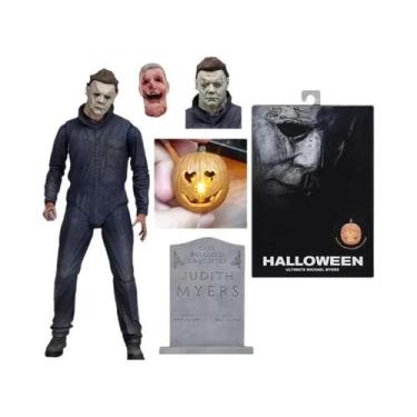 Imagem de Figura De Ação LED Do Michael Myers NECA, Brinquedo De Horror De Hallo