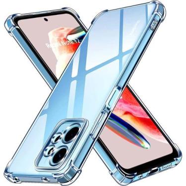 Imagem de Capa Capinha Anti Impacto Transparente Para Xiaomi Redmi Note 12 4G - 