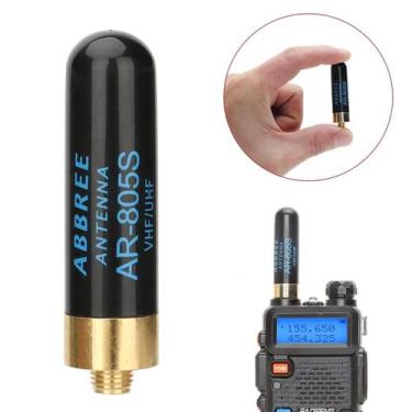 Imagem de Antena Mini Walkie Talkie De Alto Ganho Dual Band SMA Fêmea Para Rádio