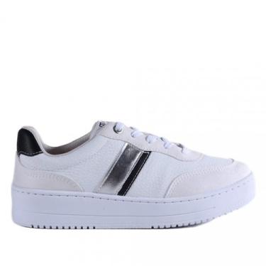 Imagem de Tênis Feminino Ramarim Casual 2491204, Branco, 39