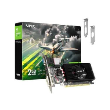 Imagem de Placa de Video GT 610 2GB DDR3 64bit Vinik VK6102GBLP