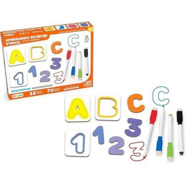 Imagem de Tencil Aprendendo Escrever Infantil Junges - 370