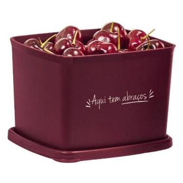Imagem de Jeitoso 800ml Marsala "Aqui tem abraços" Tupperware