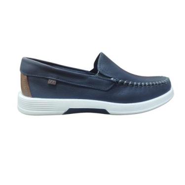 Imagem de Mocassim Pegada Masculino - 142304, 40, Marinho