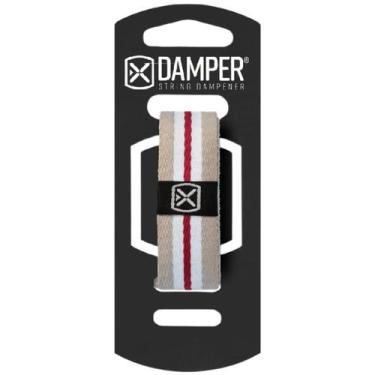 Imagem de Abafador Damper Ibox Couro e Poliéster Tag Metal MD Médio P/ Guitarra 