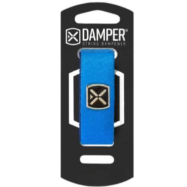 Imagem de Abafador Damper Ibox Couro e Poliéster Tag Metal MD Médio P/ Guitarra 