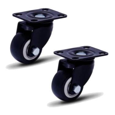 Imagem de Rodízio giratório 2" PVC com 2 peças - GLPB210BPE - Colson