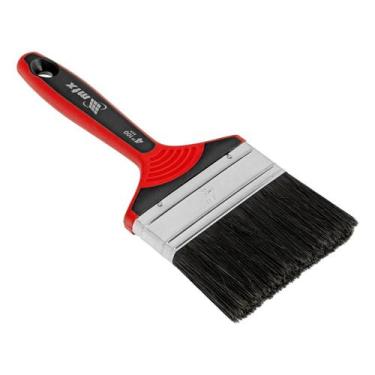 Imagem de Trincha/Pincel 4 Para Tintas Esmalte E Óleo Cerda Preta - Mtx
