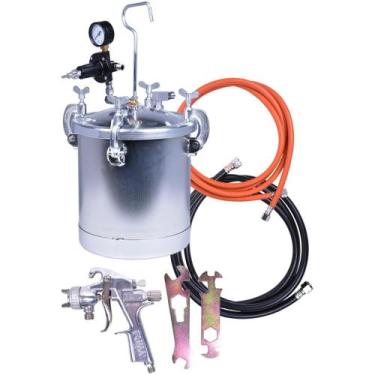 Imagem de Tanque De Pintura 10l As-1180a Com Pistola Sp1005 Puma