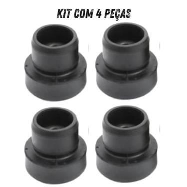 Imagem de Kit com 4 coxim motor mwm para jcb 3c / 214e 123/03138 - USAPARTS