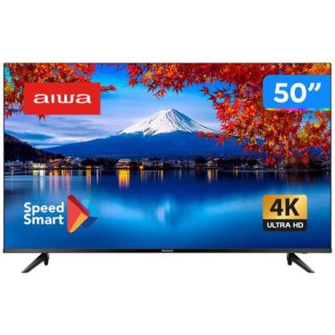 Imagem de Smart TV 50 4K D-LED Aiwa IPS Wi-Fi Bluetooth - HDR 3 HDMI, 50"