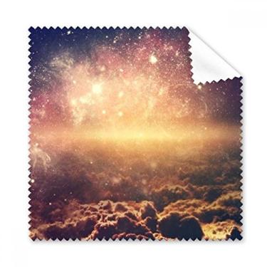 Imagem de Pano de limpeza Golden Space Nebulosa Cosmic Pattern Cleaner, 5 peças