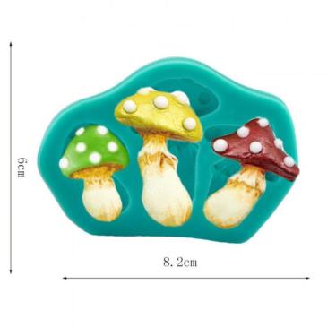 Imagem de Molde De Silicone Cogumelos