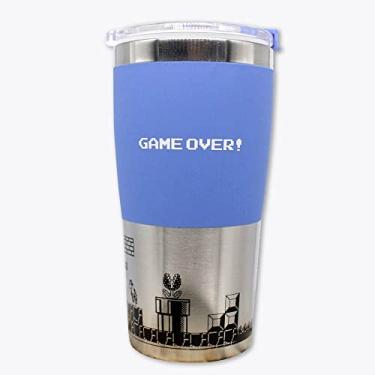 Imagem de Copo Viagem Mario Bros - Game Over - 450ml