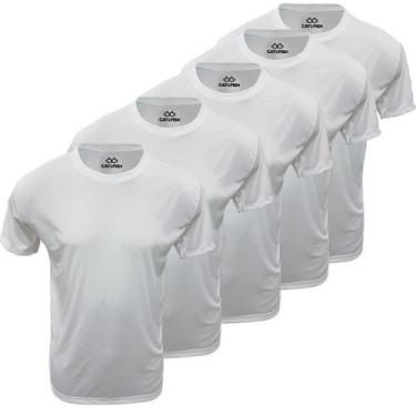 Imagem de Kit 5 Camisetas Proteção Solar Camisa Uv Malha Fria 889An4 - Cat Fish