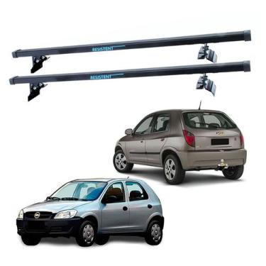 Rack de teto Long Life Sports Celta 2001 a 2015 4 portas ou Prisma 2007 a  2012