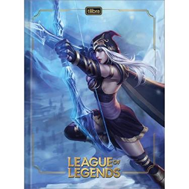 Imagem de Caderno Tilibra Capa Dura Costurado Universitário 80 Fls League Of Legends 310441 28198