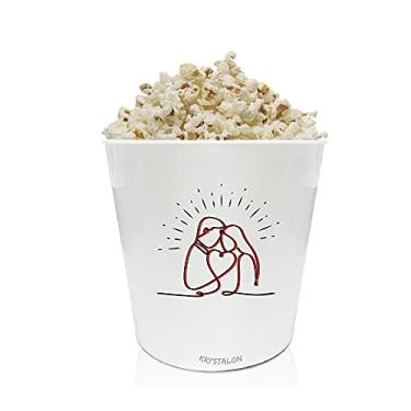 Imagem de Balde de Pipoca Personalizado Casal - Para Dia dos Namorados