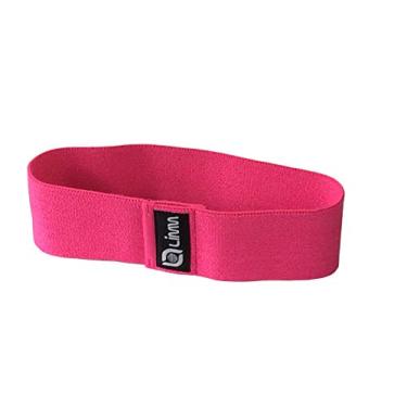 Imagem de Limm Booty Band - Faixa de Exercício Elástica - Hip Band de Tecido com Poliéster - Treino para Pernas, Coxas e Glúteos - 1 banda de resistência média & Bolsa & Manual - Rosa
