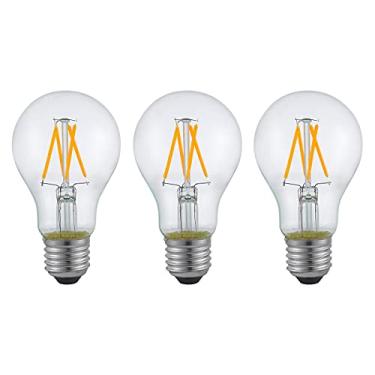 Imagem de 3 Lâmpada LED 4W de Filamento Vintage A60 2400K E27 Alu99