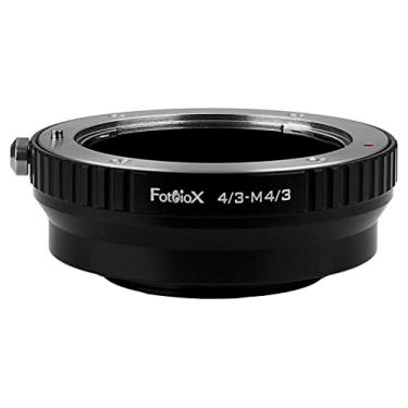 Imagem de Adaptador de montagem de lente Fotodiox, 4/3 (também conhecido como OM 4 3) Lente para MFT Micro 4/3 Adaptador de montagem de câmera de sistema de quatro terços, para Olympus PEN E-PL1, E-PL1s, E-PL2, E-PL3, E-P2 , E-P3, EM, OM-D, E-M5, Panasonic Lumix DMC-G1, G2, G3, G10, GX1, GH1, GH2, GF1, GF2, G