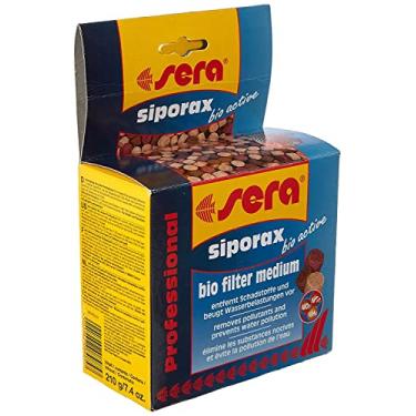 Imagem de sera Siporax Bio Active Professional 210 G, acessórios de filtro de aquário de 210 g, marrom (8485)