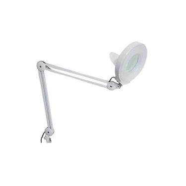 Imagem de Lupa Estética Luminária Mesa Bancada Led Profissional Bivolt