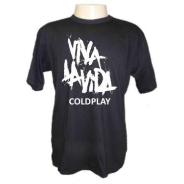 Imagem de Camiseta Coldplay Viva La Vida Camisa Banda Rock - If Camisas