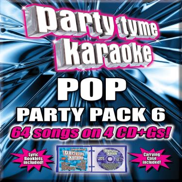 Imagem de Party Tyme Karaoke - Pop Party Pack 6 [4 CD][64-Song Party Pack]