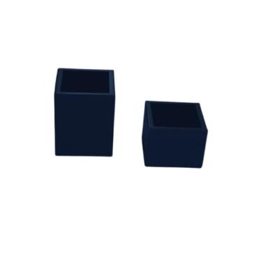 Imagem de Porta lápis e clips - Couro (Couro Azul)