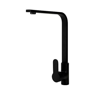 Imagem de Pingoo.Casa, Torneira para Cozinha, Misturador Monocomando, Fosco, Tapajós, Preto