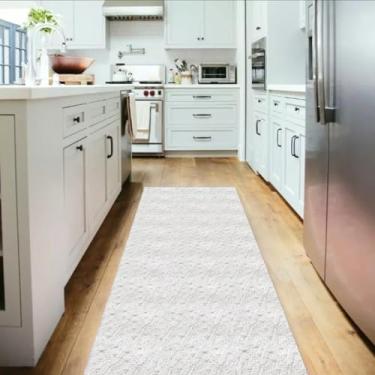 Imagem de Tapete Passadeira 1,00m X 65cm Nórdico - Bege