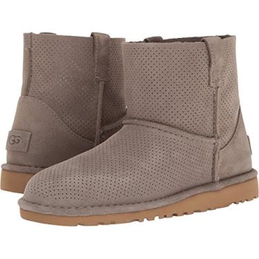 Imagem de UGG Bota de inverno feminina clássica sem forro Mini Perf, Verruga, 5