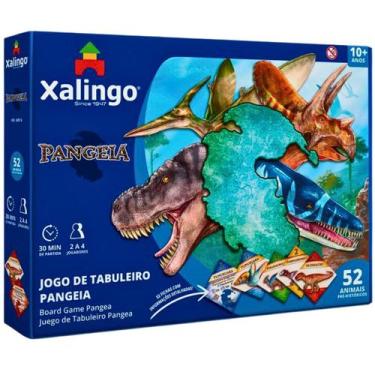 Imagem de Jogo De Tabuleiro Pangéia 55 Peças Jurássico Dinossauro - Xalingo