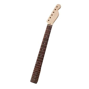 Imagem de guitarra pescoço peças de reposição Para Fender Para TL Electric Maple Guitar Braço 21 Trastes 6 Peg Holes Fretboard Rosewood