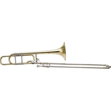 Imagem de Trombone De Vara Harmonics Tenor Bb-f Hsl-801l Laqueado