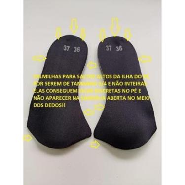 Imagem de Palmilha Ortopédica salto alto para pé pronado-Unissex