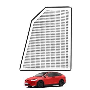 Imagem de Filtro de ar de substituição para cabine Tesla Model X 2016-2020, filtro de 5 camadas de carbono ativado, maior vida útil, filtragem mais forte, fluxo de ar desbloqueado