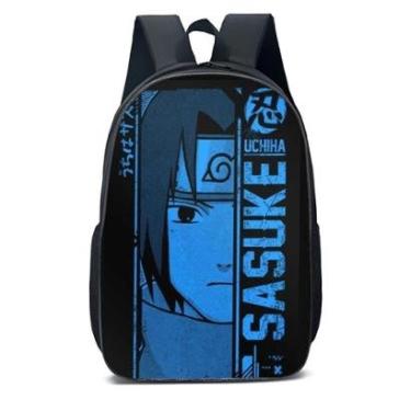 Imagem de MOCHILA ESCOLA INFANTIL JUVENIL ANIME SASUKE-Unissex