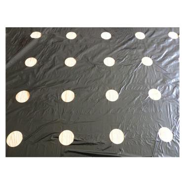 Imagem de PE Agricultural Film, 5Holes 95cm Width 0.02mm Black PE Film Garden Vegetable Membrane Agricultural Seeding Plastic Perforated Plants Mulching 5M~50M (Size : 0.95MX55M)