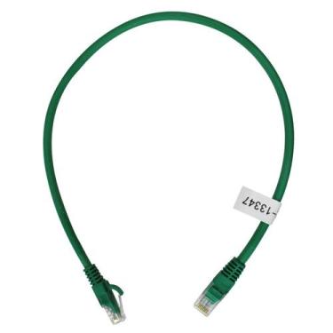 Imagem de Patch Cord UTP Cat6 100% Cobre 0,5m Flexível Homologado Anatel - Verde