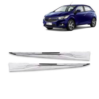 Imagem de Friso Traseiro Universal Cromado Class 2 - SHEKPARTS