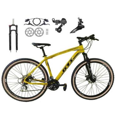 Imagem de Bicicleta Aro 29 Gti Roma 24v K7 Câmbios Shimano Freio Hidráulico Garf