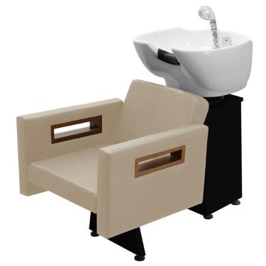 Imagem de Lavatório de Cabeleireiro Tunísia Base Preta