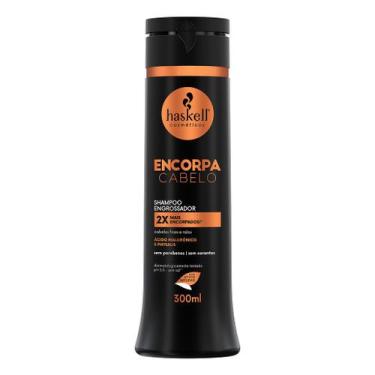 Imagem de Shampoo Engrossador Encorpa Cabelo Haskell 300ml