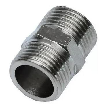 Imagem de Niple Metal Cromado 1/2 x 1/2" - Dalcon