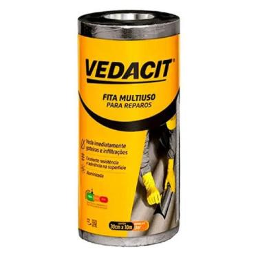 Imagem de Fita Multiuso Autoadesiva 30CMX10M VEDACIT