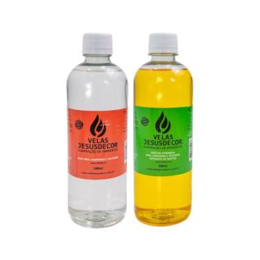 Imagem de Fluídos Para Vela Lamparina 500ml 120 Horas Alto Rendimento - Velas Je