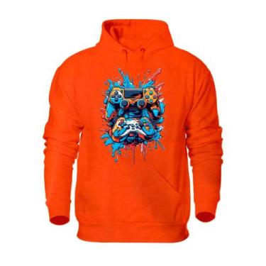 Imagem de Blusa de Frio Masculina Com Bolso Canguru Punho e Capuz Flanelada Cord